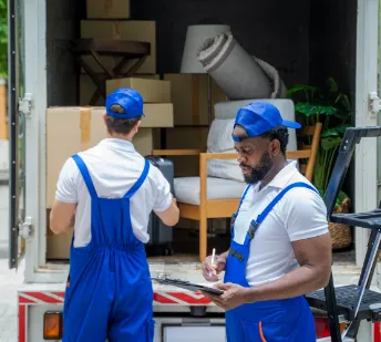 mover writing down items