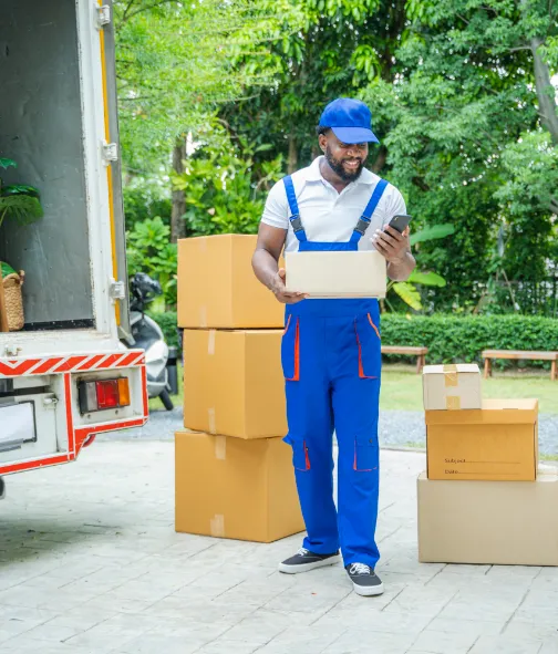 mover handling items