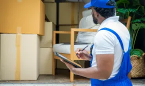 mover writing down items