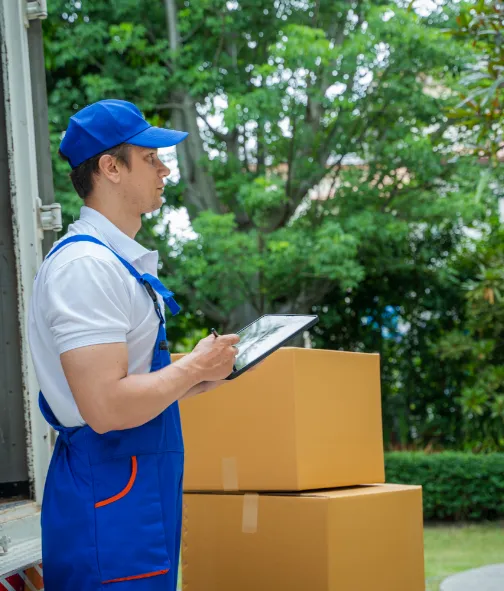 mover handling items